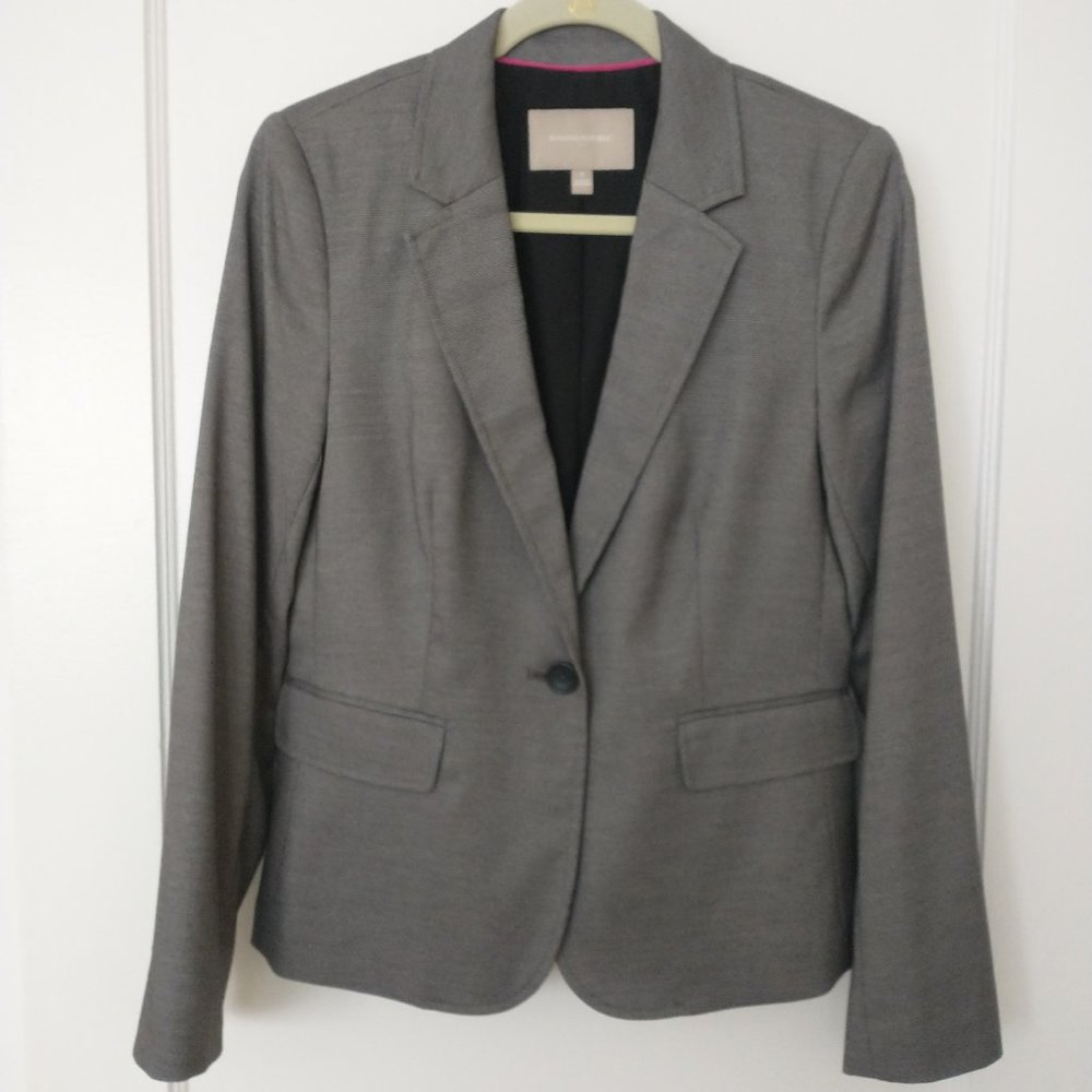 BANANA REPUBLIC Women's Blazer (Grey, Size 8)